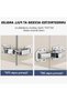 A set of 4 kitchen furniture pieces with soft-close hinges, allowing 175-degree rotation, including cabinet door screws. - 2