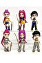 KPOP Figures Action Figure Home Decor Desk Ornament For Hunters Fans 6pcs set - 2