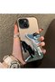 iPhone 14 Plus/15 Plus Compatible Hard Acrylic Back Silicone Edge Lens Protection Case - 2