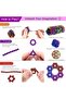 Colourful Magnetic Beads Early Education Puzzle Toy for Kids 125 pcs - 6
