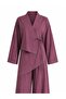 Dusty Rose Kimono Set with Waist Design Detail - Tk8009 - 2