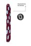 Samsung A56 Cherry Polka Dot Essential Slim Full Coverage Glossy Print Hard Phone Case with Camera Protection - 3
