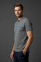 Men's Gray-Blue Stripe Detailed Single Jersey Sweatpants and T-Shirt Two-Piece Set - 122 - 3