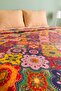 Colorful Anatolian Double Printed Pique & Bedspread 210X230 cm - 3
