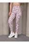 Women's Patterned Shaping Leggings – High Waist, Premium Ribbed Fabric, Special Design - 3