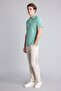 Regular Fit Elastic Waist Flat Short Leg Trousers with Pockets C6022Ax26Au - 2