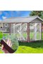Transparent Heavy-Duty Waterproof Plastic Tarpaulin with Eyelets for Patio Fencing & Greenhouse (2x4m) - 3