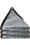 2x4m Reflective Aluminum Foil Silver Plant Shade Cloth & Awning