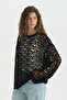 Cotton Oversize Tunic - Black - 2