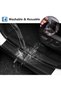 Carbon fiber door sill strips 10 cm x 3 m - Car door sill stickers - Car door edge protection - 2