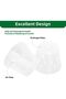 5-inch clear plastic orchid pots. Pack of 10. Orchid planting pots. Plant root control. With perforated mesh and tray. - 4