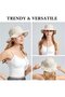 Unisex Cotton Outdoor Fisherman's Hat - Breathable Wide-Brim UV Protection Hiking & Camping Cap - 2