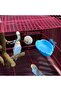 Multipurpose bird feeder, hanging bathtub - blue - 3