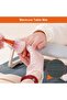 Gray Foldable PU Leather Nail Salon Technician Handrest Pad Support Cushion with Table Mat for Manicure Techniques - 4