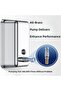 Wall-Mount SS commercial soap dispenser w/manual - rust-proof - & leak-proof pump - For bathrooms & restaurants - 500ml (silver) - 2