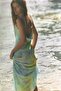 Allbucks Za*Ra Draped Patterned Midi Dress Abzra00026 - 4