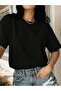 100% Cotton Oversize Fit Crew Neck T-Shirt - 3