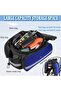 Bicycle Bag, Double Bicycle Bag, 27L, Waterproof Bicycle Bag, Electric Bicycle Bag, Bicycle Bag with Shoulder Straps, Easy to Install, Blue - 4