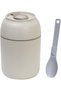 Food Insulated Container, Cereal Cup with Spoon (450ml Stainless Steel) for Yogurt, Cereal, Baby Food, Soup, and Porridge