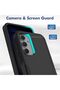 Heavy-duty rugged shockproof case for Samsung Galaxy S23 FE (black). - 3
