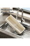 White Magnetic Refrigerator Storage Rack with Back Panel - 2