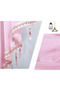 Two tasseled curtains, triangular valance kitchen curtains, semi-transparent, purple, 130*60 cm - 3