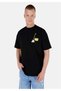 Comfort Fit Round Neck Women's Black Short Sleeve T-Shirt - 6