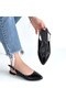 Lowwi Black Patent Leather Ballerina Shoes - 4