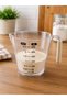 500 ml Measuring Cup with Scale Transparent Graduated Kitchen Measuring Cup with Handle and ml Measurements - 2