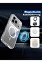 Honor 600 Pro 5G 2026 TPU Anti-Yellow Magsafe Crystal Clear Transparent Case Cover - 5