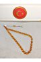 FIRE AMBER PLAIN CAPSULE CUT - 2