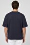 Men Crew Neck Short Sleeve Solid T-Shirt, Dark Navy - 3