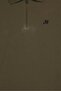 Men Classic Fit Embroidered Logo Short Sleeve Polo Shirt, Olive - 4