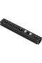 Camera extension plate - universal slider kit - camera bracket - dual screw holes - 120mm long - black - 2