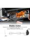 Grill Rotisserie Kit - 15 kg Load Capacity - Electric BBQ Grill with Motor - 5