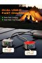 Bicycle lights - front/taillights - bicycle headlights - red and white LED bicycle lights - waterproof - USB-C charging - 5