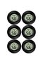 6-Pack Mini Digital LCD Thermometer & Hygrometer Monitors (-50°C to 70°C)