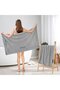 2-pack of microfiber long hair drying towels, Highly absorbent and quick-drying, Ultra-soft and quick-drying, For women and girls, 100 x 60 cm - 3