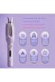 Automatic Rotating Ceramic Hair Curler with Negative Ion Technology (purple, 4 temps). - 2