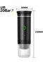 Portable Coffee Maker for On the Go - Wireless - Mobile Use - For In the Car - Rechargeable - 20 Bar - 3-in-1 Capsules & Ground Coffee - USB - 3