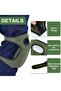 1 Pair Professional Rubber Knee Pads - Thickened Ergonomic Non-Slip Protective Guards for Gardening & Indoor/Outdoor DIY - 3