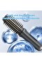 2-in-1 hair straightener and curling comb - cordless design, equipped with a 2000 mAh battery, negative ion technology, USB heated styling tool. - 3