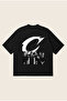 Crush Boyband C Logo Printed Oversize Boxy Cut Breathable 100% Cotton Tshirt