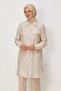 Shirt Collar Viscose Tunic 46698