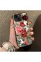 iPhone 14 Plus/15 Plus Compatible Hard Acrylic Back Silicone Edge Lens Protection Case - 2