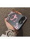iPhone 16E Compatible Silicone Edge Hard Back Case Couple Phone Case with Letter S Pattern - 4