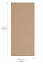 Muslin Cotton Seasonal Shawl 181X67,5 cm Lightweight Breathable Soft Textured Women's Shawl Beige - 3