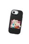 Black Silicone Case Compatible with iPhone 16E with Shock-Absorbing Camera Protections - 3