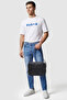 Faded Skinny Fit Jeans with Button Closure - 2