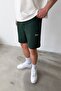 Flaw Embroidered Elastic Waist Shorts - 4